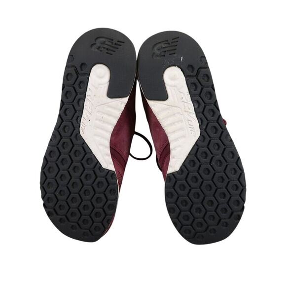 New Balance Shoes Mens 8.5 Sneakers Lifestyle 247 Suede Burgundy Active Casual - Picture 10 of 13